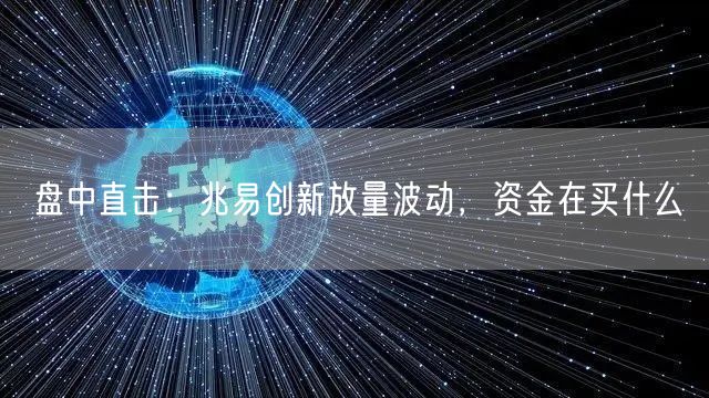 盘中直击：兆易创新放量波动，资金在买什么