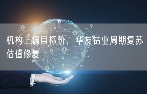 机构上调目标价，华友钴业周期复苏估值修复